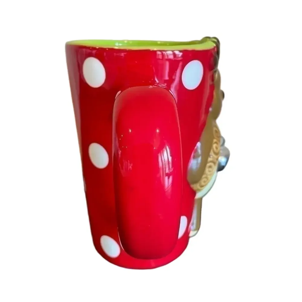 Pier 1 Reindeer Jingle Bell Holiday Mug